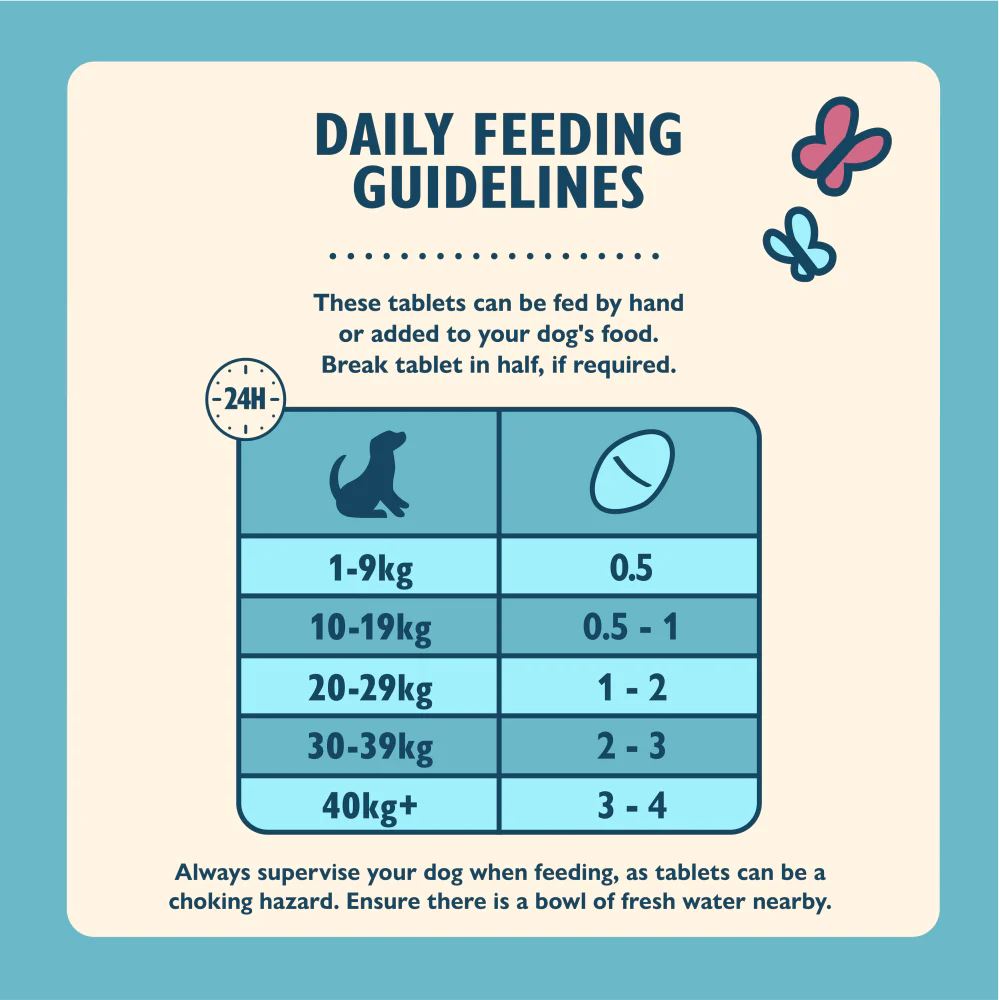 Skin & Coat Supplements for Dogs (60 tablets) - Image 3